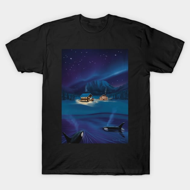 Christmas Dreaming T-Shirt by dtipaints